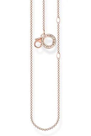 Thomas Sabo Charm Halskette , 925 Sterlingsilber, 36-38 cm Länge