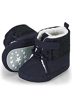 Sterntaler Jungen Struktur Baby-Schuh, , 18 EU