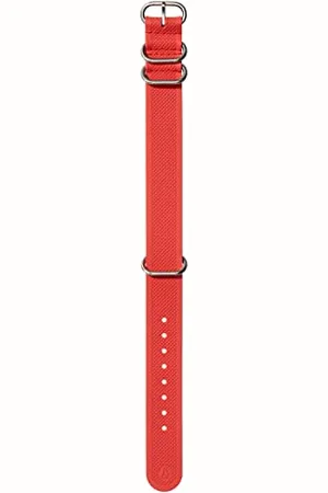 Nixon FKM Rubber NATO Wechselarmband für Uhren mit 20 mm Abstand aus Silikon und Kautschuk in der Farbe mit Schnalle und Beschläge aus Edelstahl, BA005-3403-00