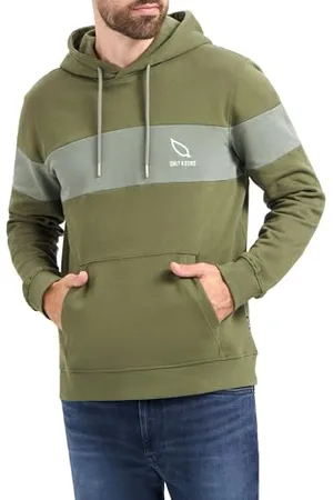 Only & Sons Herren ONSLUKE REG CB Hoodie CS Kapuzenpullover, , M