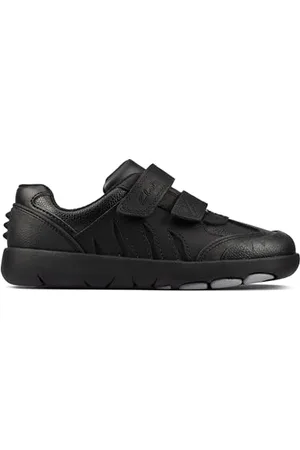 Clarks Boys School K - Rex Stride Kids - Black - F (Standard) - 2.5 UK / 35 EU