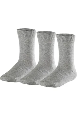 Falke Unisex Kinder Family 3-Pack K SO Socken, , 19-22 (3er Pack)