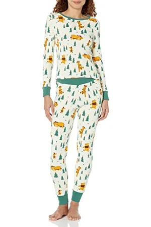 Amazon Disney | Marvel | Star Wars Damen Eng anliegende Baumwoll-Schlafanzüge, , XL