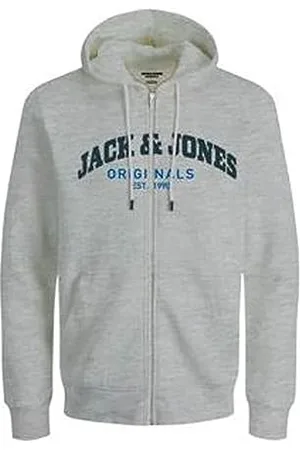 JACK & JONES Herren Jorbrad Zip Hood Bmu23 Sweatjacke, , S EU
