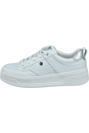 Bagatt TT. D31-AJJ06 Damen Schnürer, White / Silver, 42 EU