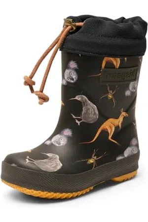 Bisgaard Jungen Gummistiefel Thermo Rubber Schwarz Synthetik, Größe:26, Farbauswahl:schwarz