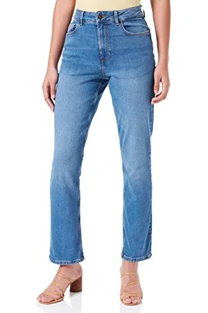 Pieces® Damen Pcluna Straight Hw Mb57 Noos Bc, , 29W / 30L