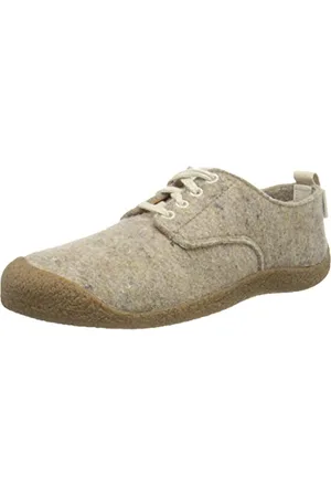 Keen Damen Mosey Derby Sneakers, Taupe Felt/Birch, 39.5 EU