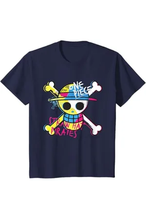 Onepiece Kinder Strohhut Piraten Farbe Logo Monkey D Luffy Kids T-Shirt