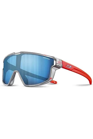 Julbo Unisex Kinder Fury Mini Sunglasses, Grey Translu Glossy/Orange Fluo Matt, Einheitsgröße