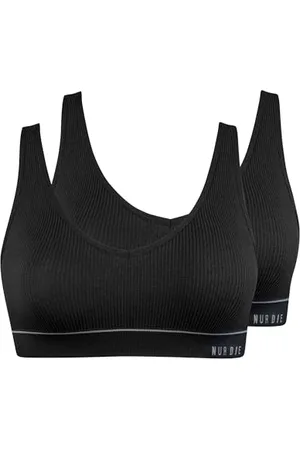 Nur Die Damen Retro Bustier 2er Pack Unterw sche, , 44-46 EU