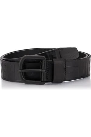 Diesel _LOGO B-ARCHIVE II BELT_APPAREL_BELT_Schwarz_95