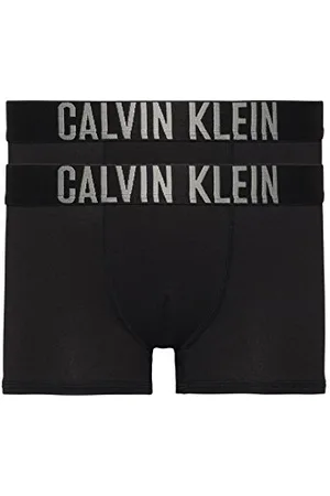 Calvin Klein Jungen 2er Pack Boxershorts Trunks Baumwolle mit Stretch, , 8-10 Jahre