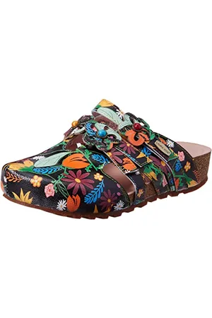 LAURA VITA Damen BRCYANO 20 Mule, Noir, 36 EU