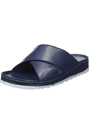 Andrea Conti Damen Pantolette, d.blau, 40 EU
