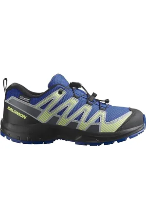 Salomon Junior XA PRO V8, Wasserdicht für Kinder, Nautical B/B, Vielseitige Wanderschuhe für Komfort, Ideal für Wanderschuhe & Trailrunning für Outdoor-Abenteuer 33