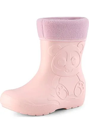 Ladeheid Eva Kinder Jungen Mädchen Gummistiefel Regenschuhe gefüttert LA-CA-11 ( , 28/29 EU)