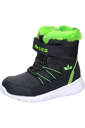 LICO Shalby VS Sneaker, Marine/Lemon, 22 EU