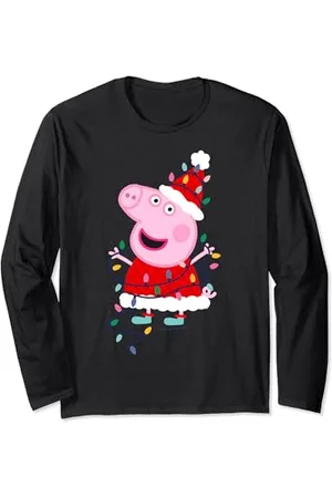 Peppa Pig Christmas Lights Langarmshirt
