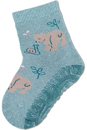 Sterntaler Baby - Mädchen Fliesen Socken Baby Fli Fli Soft Bär, , 18