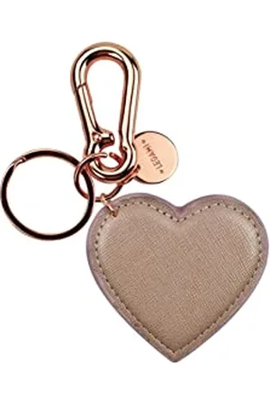 Legami My Initial Schlüsselanhänger Heart (Pink) Roségold, Key Chain Unisex Erwachsene, Einheitsgröße, Pink, Taglia unica