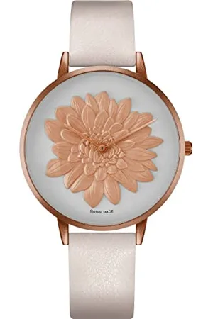 BelleVue Damen Analog-Digital Automatic Uhr mit Armband S0367535