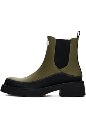 Desigual Damen Shoes 4 Woman Nylon Flat Fashion Boot, Green, 40 EU