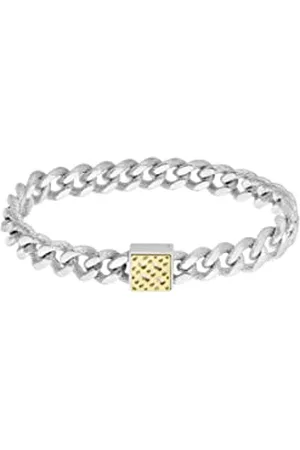 HUGO BOSS Jewelry Gliederarmband für Damen Kollektion CALY aus Edelstahl mit einem Charm - 1580399