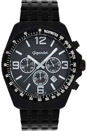 Gigandet Herren Analog Japanisches Quarzwerk Uhr mit Edelstahl Armband 14VNAG12NE/005