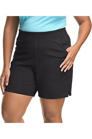 Hanes JUST MY SIZE Damen Plus Jersey Short - - 5X