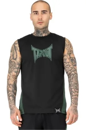 Tapout Herren ärmelloses Funktionsshirt Normale Passform Training Tank XL