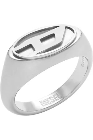 Diesel Herren-Edelstahl-Signet Ring, DX14750408
