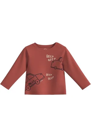 QS by s.Oliver Langarmshirt mit Print