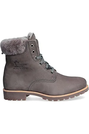 Panama Jack Damen Panama 03 Igloo Stiefeletten, B20 Nobuck Grau/Grau, 37 EU