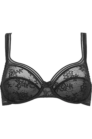 Maison Lejaby Damen Miss Lejaby Bügel-BH, Schwarz (Schwarz 04), 70DD