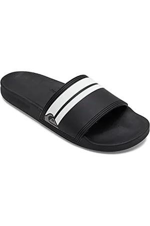 Quiksilver Herren Rivi Slide Peeptoe Sandalen, Schwarz Xkkw, 46 EU