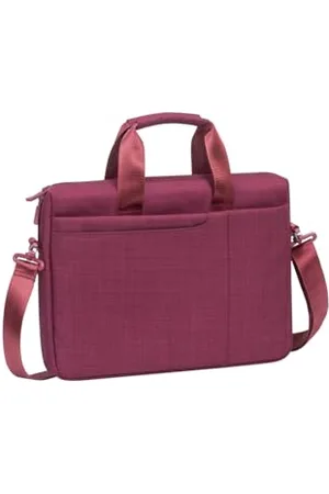 RivaCase Notebooktasche 13.3-14 Zoll – Modische Laptoptasche mit viel Platz für Zubehör, kompakte Umhängetasche für Damen und Herren Aktentasche Schultertasche