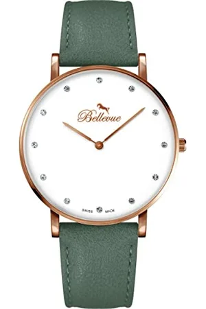 BelleVue Damen Analog-Digital Automatic Uhr mit Armband S0367548