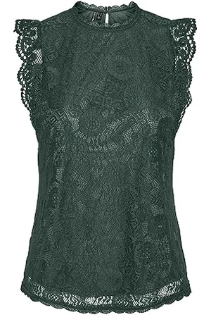 Pieces® Pcolline Sl Lace Top Noos