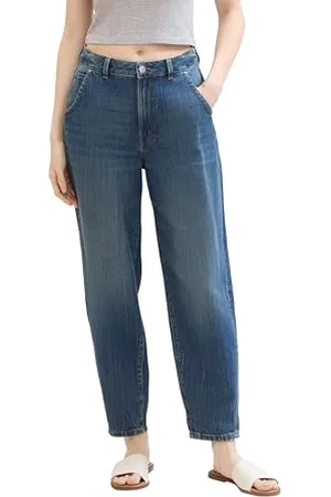 TOM TAILOR Damen Mom Fit Jeans, , M
