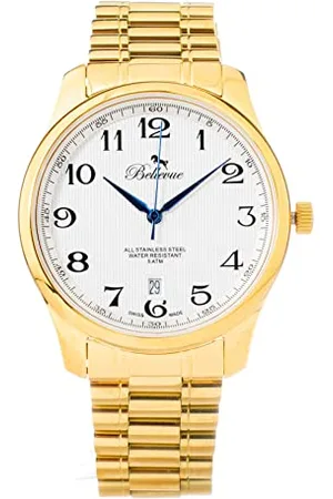 BelleVue Herren Analog-Digital Automatic Uhr mit Armband S0367650
