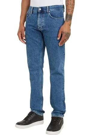 Calvin Klein Jeans Herren Jeans Authentic Straight Fit, Blau (Denim Medium), 28W/30L
