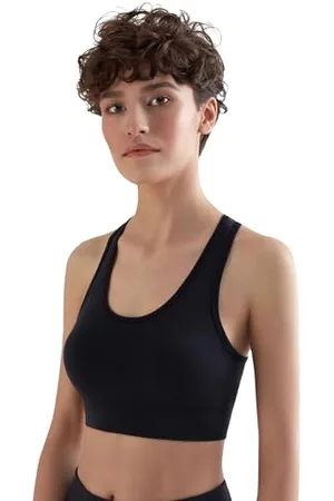 TrueNorth Roots Organics Damen Bustier Sport BH aus recyceltem Polyester Top T1200 (M, )