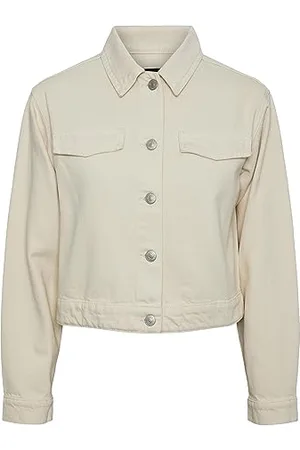 Pieces® Damen Pctessie Ls DNM Jacket Noos Bc, , M