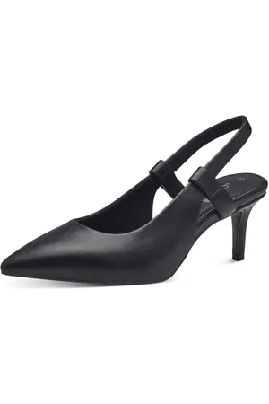 QS by s.Oliver Damen Slingpumps Spitz mit Stilettoabsatz, (Black), 36