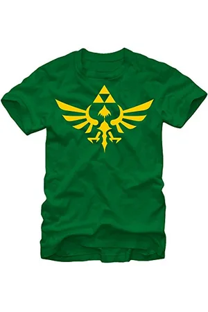 Nintendo Herren Legend of Zelda Blue Royal Crest T-Shirt, , Mittel