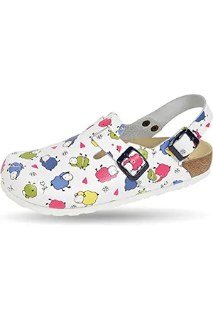 Weeger Clog m. Fersenriemen weissSchaf Gr. 37