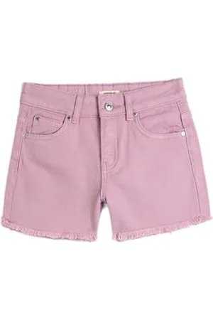 Koton Girls Jean Shorts Pocket Detail