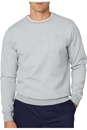 Hackett Herren Double Knit Crew Sweatshirt, , L