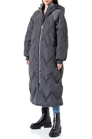 Pieces® Damen Pcjocelyn Long Puffer Jacket , XL